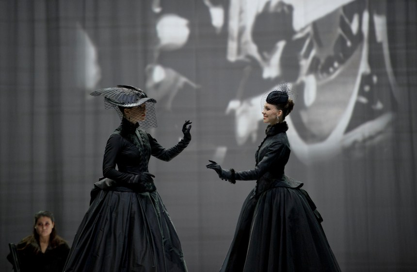 Viktorina Kapitonova as Anna Karenina Zurich Opernhaus 2015 choreographed by Christian Spuck for Ballett Zurich