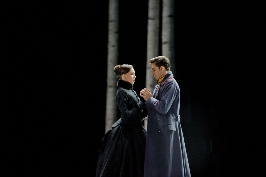 Viktorina Kapitonova as Anna Karenina Zurich Opernhaus 2015 choreographed by Christian Spuck for Ballett Zurich