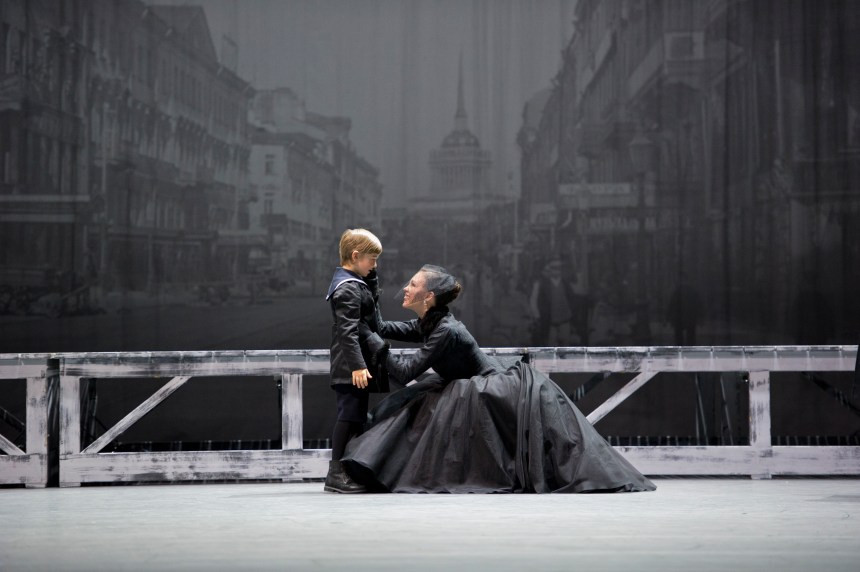 Viktorina Kapitonova as Anna Karenina Zurich Opernhaus 2015 choreographed by Christian Spuck for Ballett Zurich