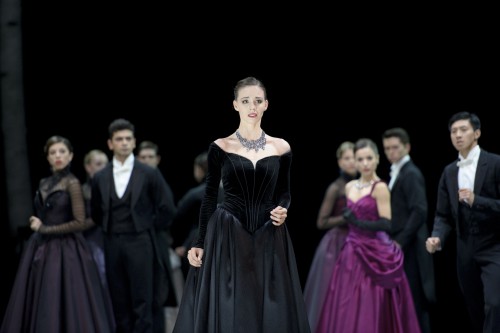 Viktorina Kapitonova as Anna Karenina Zurich Opernhaus 2015 choreographed by Christian Spuck for Ballett Zurich