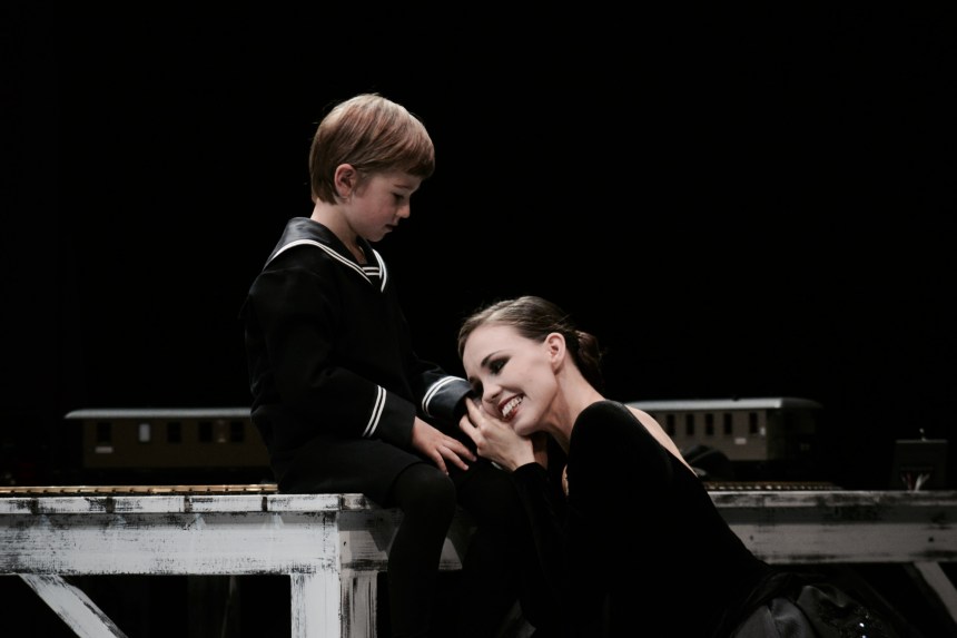 Viktorina Kapitonova as Anna Karenina Zurich Opernhaus 2015 choreographed by Christian Spuck for Ballett Zurich